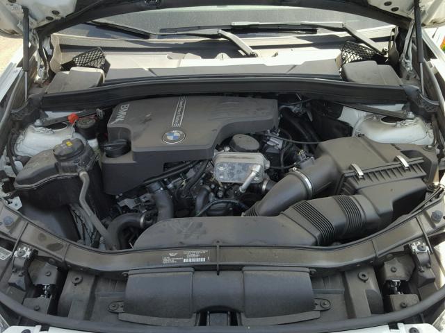WBAVM1C54FV314346 - 2015 BMW X1 SDRIVE2 WHITE photo 7