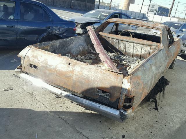 136809Z315492 - 1969 CHEVROLET EL CAMINO BURN photo 4