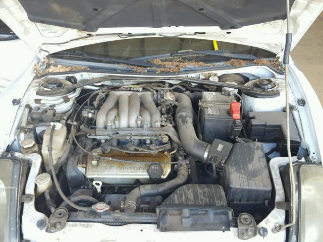 4A3AC84L7YE133154 - 2000 MITSUBISHI ECLIPSE GT WHITE photo 7