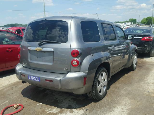 3GNDA13D87S506687 - 2007 CHEVROLET HHR LS CHARCOAL photo 4