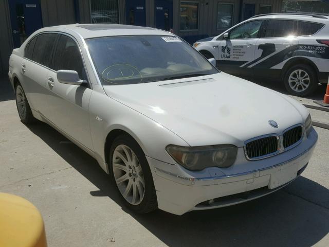WBAGN63554DS51795 - 2004 BMW 745 LI WHITE photo 1