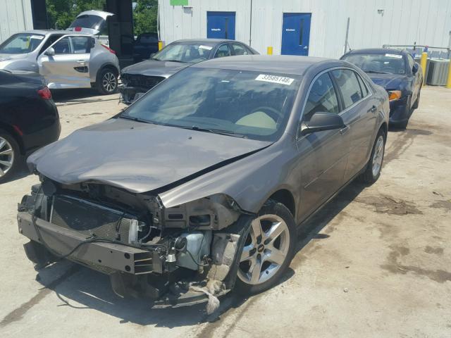 1G1ZB5E11BF126120 - 2011 CHEVROLET MALIBU LS თაფლისფერი ფოტო 2