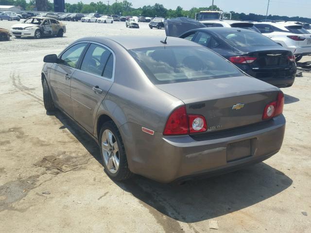 1G1ZB5E11BF126120 - 2011 CHEVROLET MALIBU LS თაფლისფერი ფოტო 3