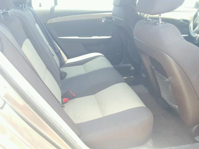 1G1ZB5E11BF126120 - 2011 CHEVROLET MALIBU LS თაფლისფერი ფოტო 6