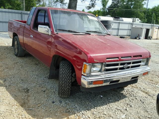 1N6HD16S1MC330527 - 1991 NISSAN TRUCK KING RED photo 1