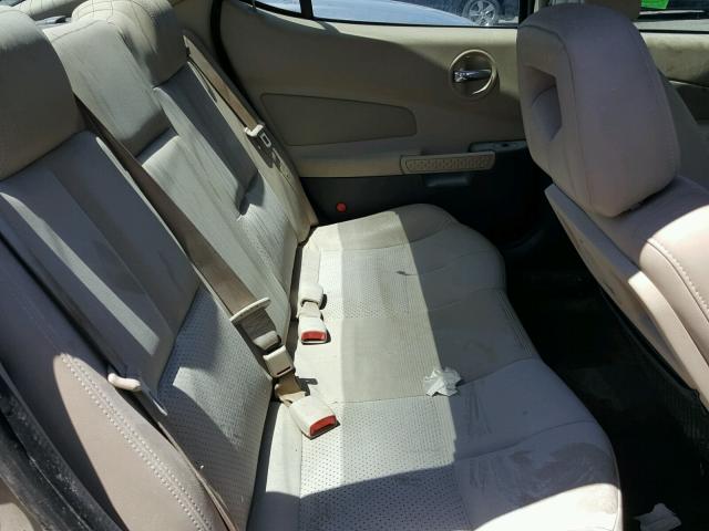 2G2WR524141181606 - 2004 PONTIAC GRAND PRIX ოქროსფერი ფოტო 6