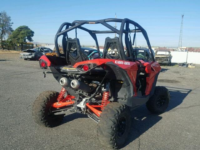 3JBPGAP27GJ000631 - 2016 CAN-AM MAVERICK 1 ORANGE photo 4