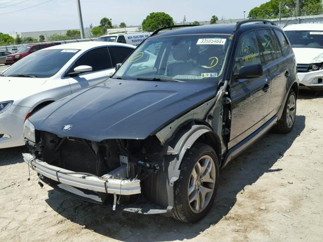 WBXPA93486WG74827 - 2006 BMW X3 3.0I BLACK photo 2