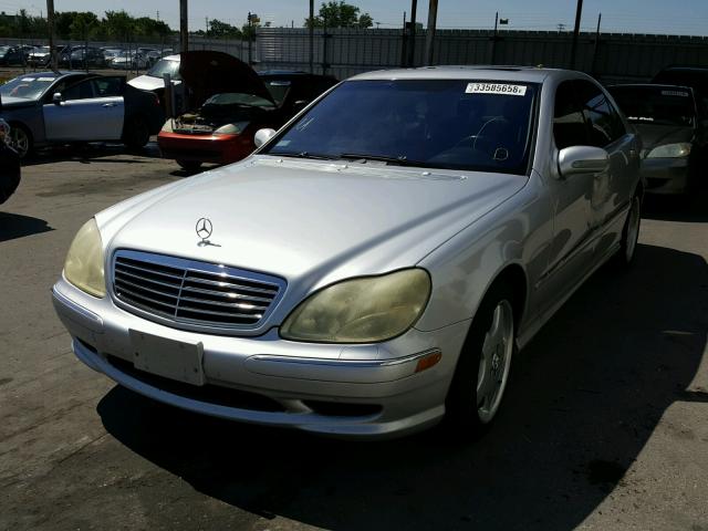 WDBNG70J72A235428 - 2002 MERCEDES-BENZ S 430 SILVER photo 2