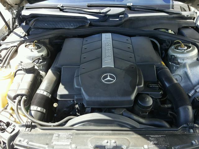 WDBNG70J72A235428 - 2002 MERCEDES-BENZ S 430 SILVER photo 7