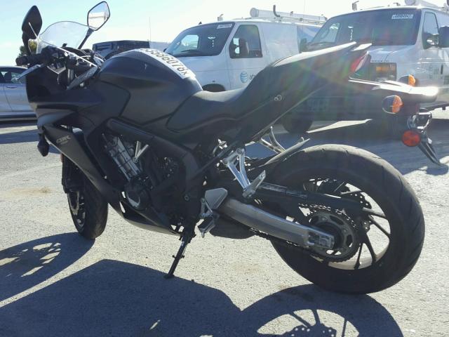 MLHRC7418F5100009 - 2015 HONDA CBR650 F BLACK photo 3