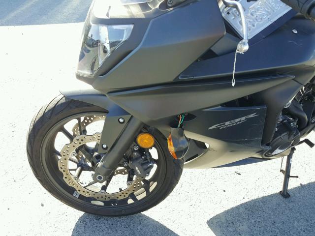 MLHRC7418F5100009 - 2015 HONDA CBR650 F BLACK photo 9