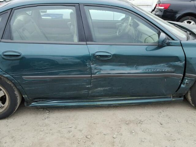 2G1WH55K719330275 - 2001 CHEVROLET IMPALA LS GREEN photo 9