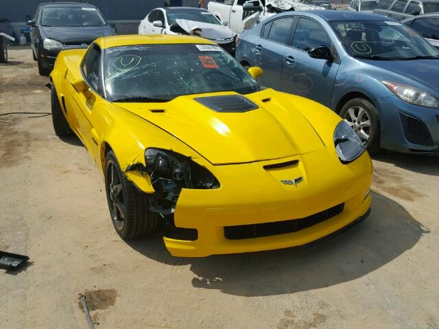 1G1YY26E985121367 - 2008 CHEVROLET CORVETTE Z YELLOW photo 9