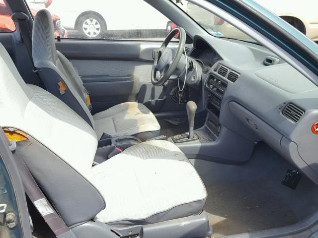 JT2AC52L8T0115989 - 1996 TOYOTA TERCEL STD GREEN photo 5