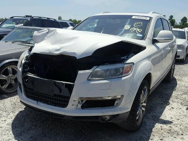 WA1BY74L27D079876 - 2007 AUDI Q7 3.6 QUA WHITE photo 2