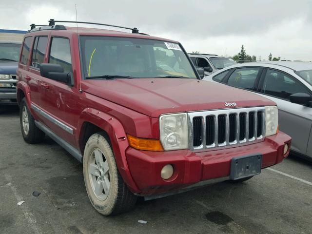 1J8HG58NX6C253080 - 2006 JEEP COMMANDER წითელი ფოტო 1
