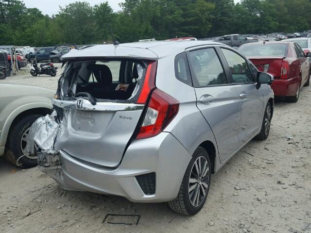 3HGGK5H84FM729142 - 2015 HONDA FIT EX SILVER photo 4