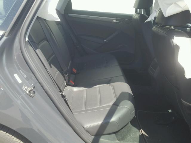 1VWDT7A3XHC063950 - 2017 VOLKSWAGEN PASSAT R-L CHARCOAL photo 6