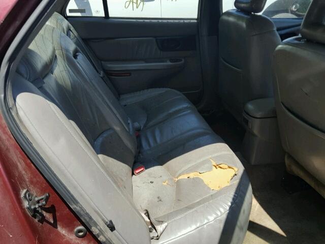 2G4WB55K5Y1121579 - 2000 BUICK REGAL LS 勃艮第红 照片 6