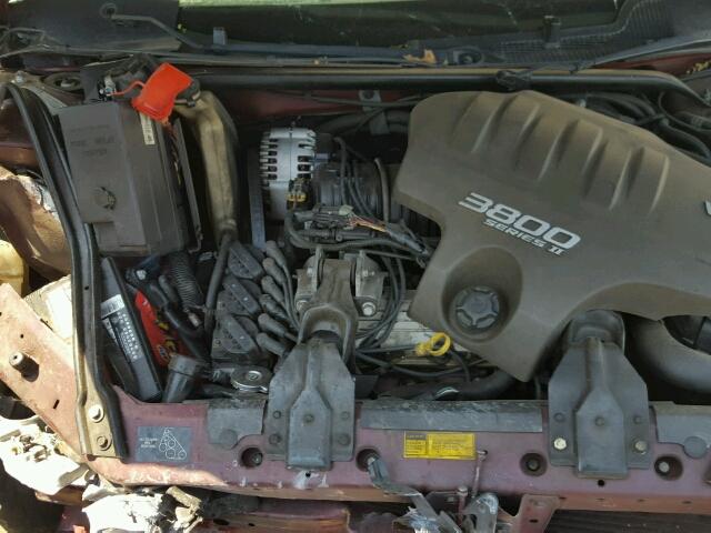 2G4WB55K5Y1121579 - 2000 BUICK REGAL LS 勃艮第红 照片 7