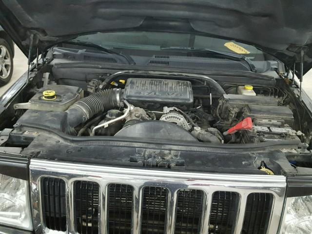 1J8HG48P77C691360 - 2007 JEEP COMMANDER BLACK photo 7
