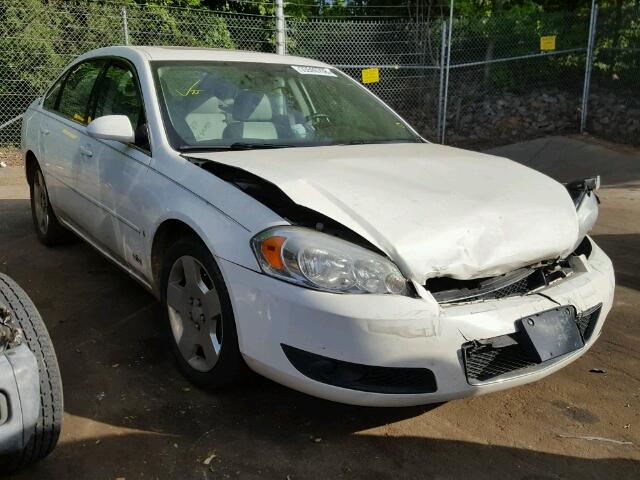 2G1WD58C369349008 - 2006 CHEVROLET IMPALA SUP WHITE photo 1