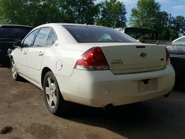 2G1WD58C369349008 - 2006 CHEVROLET IMPALA SUP 白色 照片 3