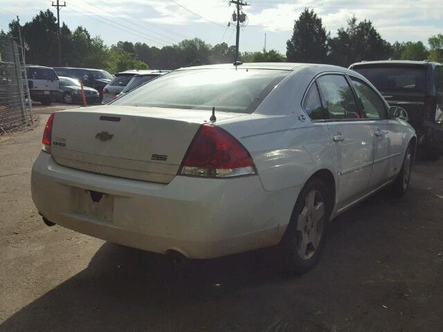 2G1WD58C369349008 - 2006 CHEVROLET IMPALA SUP 白色 照片 4