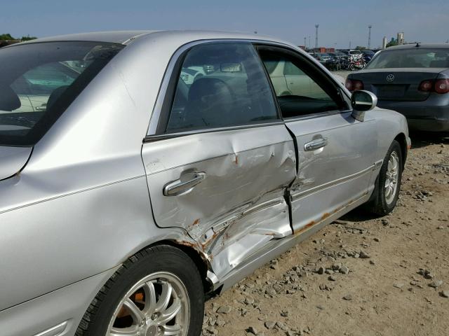 KMHFU45E92A200734 - 2002 HYUNDAI XG 350 SILVER photo 9