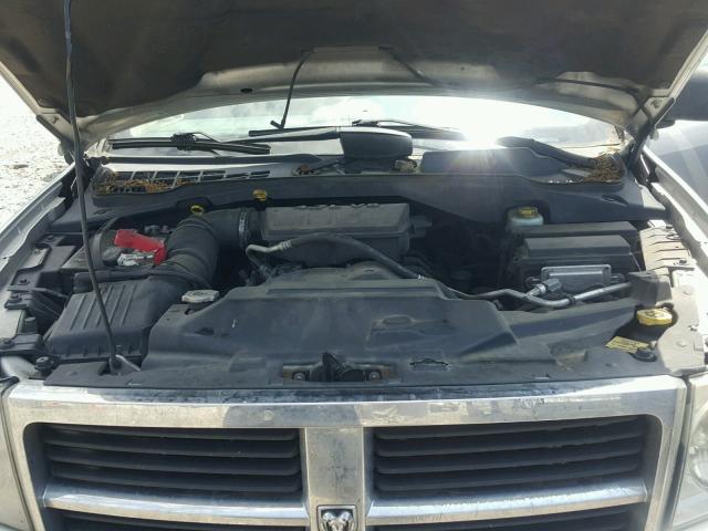 1D8HB48N48F117806 - 2008 DODGE DURANGO SL SILVER photo 7