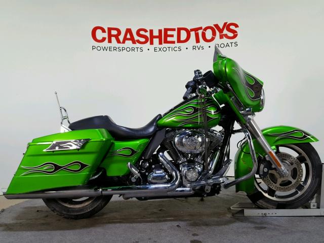 1HD1KB4129Y691378 - 2009 HARLEY-DAVIDSON FLHX GREEN photo 1