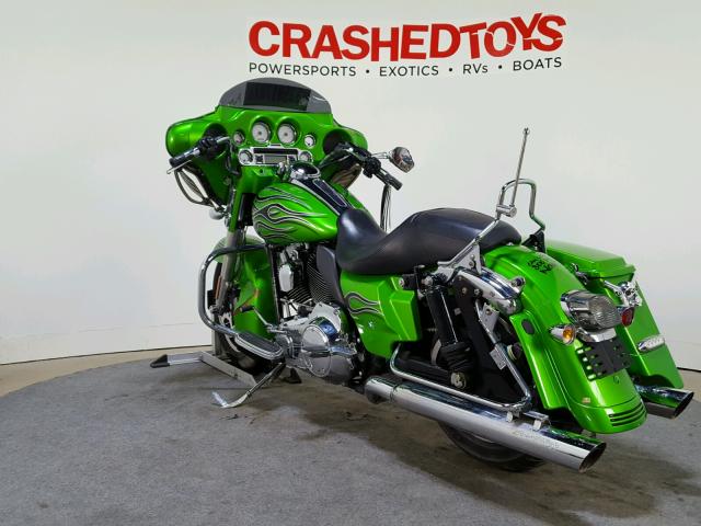 1HD1KB4129Y691378 - 2009 HARLEY-DAVIDSON FLHX GREEN photo 6