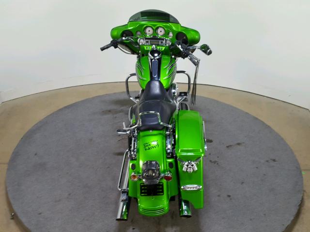 1HD1KB4129Y691378 - 2009 HARLEY-DAVIDSON FLHX GREEN photo 9