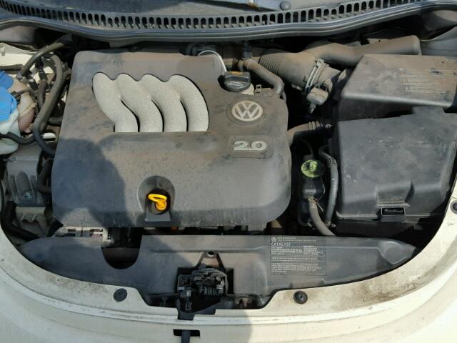 3VWCM31Y25M364753 - 2005 VOLKSWAGEN NEW BEETLE 奶油色 照片 7