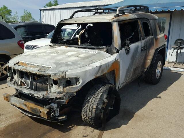 JTEBU11F080102024 - 2008 TOYOTA FJ CRUISER BURN photo 2