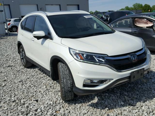 5J6RM4H91GL052858 - 2016 HONDA CR-V TOURI WHITE photo 1