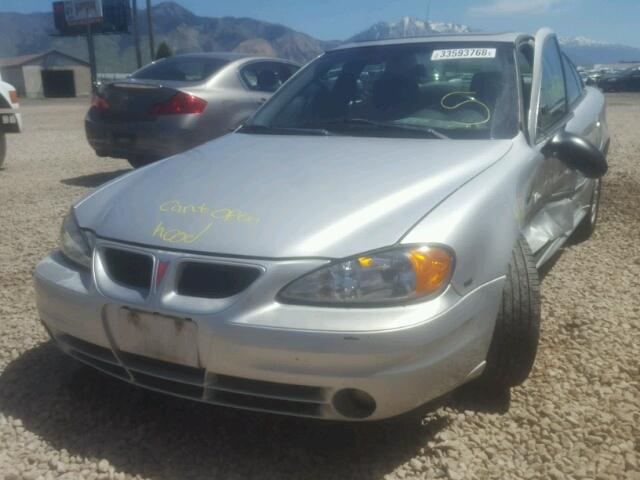 1G2NF52E64M585986 - 2004 PONTIAC GRAND AM S Gümüş foto 2