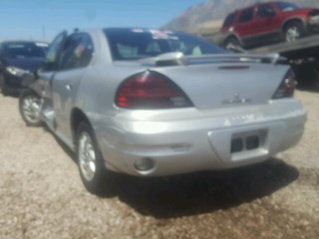 1G2NF52E64M585986 - 2004 PONTIAC GRAND AM S Gümüş foto 3