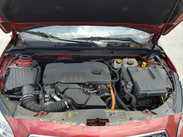 1G11D5RR4DF107054 - 2013 CHEVROLET MALIBU 1LT 红色 照片 7