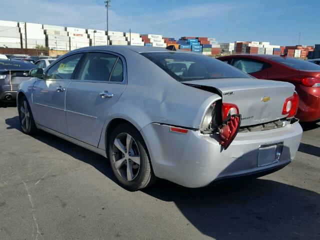 1G1ZC5E06CF380928 - 2012 CHEVROLET MALIBU 1LT 银色 照片 3