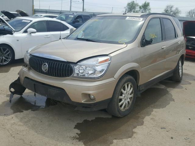 3G5DA03L66S611194 - 2006 BUICK RENDEZVOUS GOLD photo 2