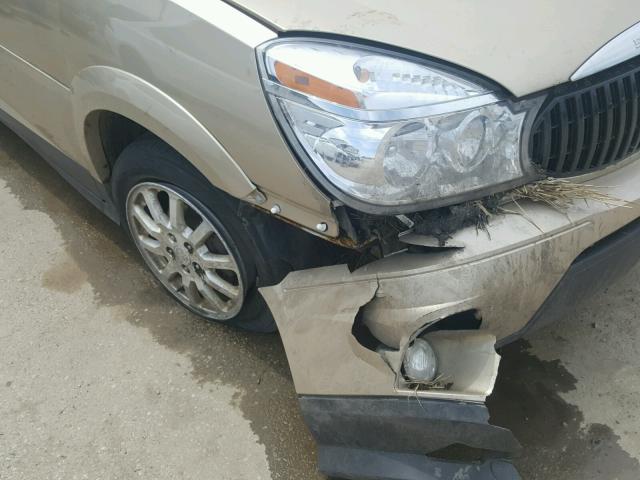 3G5DA03L66S611194 - 2006 BUICK RENDEZVOUS GOLD photo 9