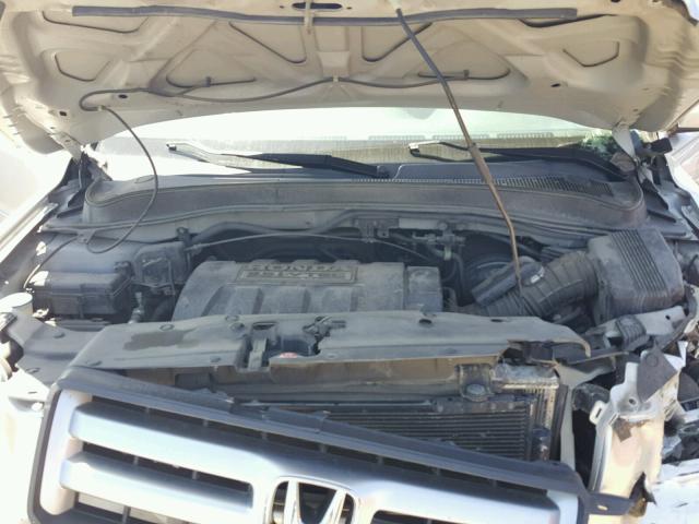 5FNYF28258B022415 - 2008 HONDA PILOT VP SILVER photo 7