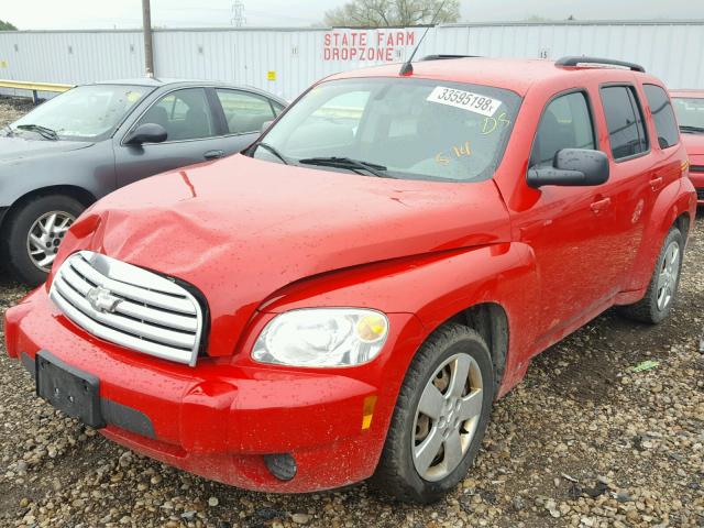 3GNCA33B09S535805 - 2009 CHEVROLET HHR LS RED photo 2