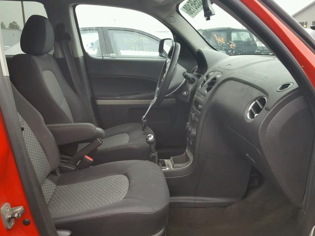 3GNCA33B09S535805 - 2009 CHEVROLET HHR LS RED photo 5