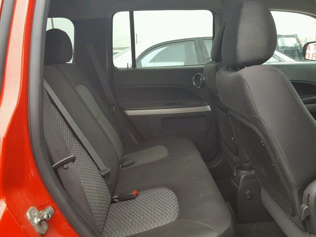 3GNCA33B09S535805 - 2009 CHEVROLET HHR LS RED photo 6