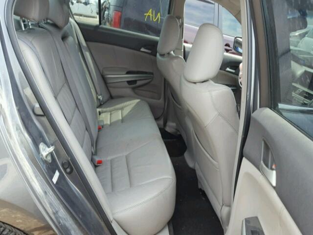 1HGCP36899A014169 - 2009 HONDA ACCORD EXL GRAY photo 6