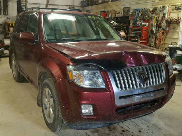 4M2CN9HG4AKJ24468 - 2010 MERCURY MARINER PR BURGUNDY photo 1