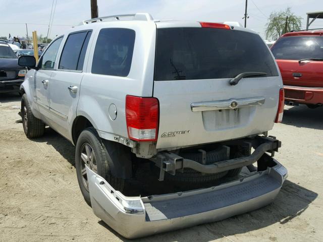 1A8HX58N97F543732 - 2007 CHRYSLER ASPEN LIMI SILVER photo 3